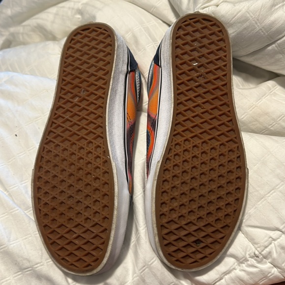 Multicolor Old Skool Vans Size Women’s 9 (Men’s 7.5) - Picture 2 of 3